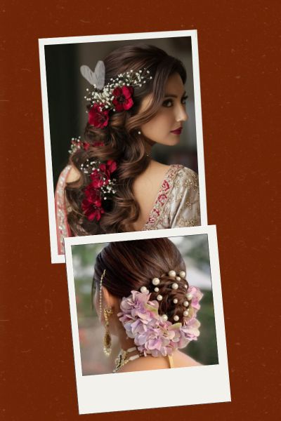 Traditional Hair Style Girl for Wedding