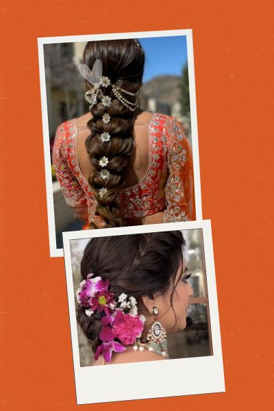 Traditional Hair Style Girl for Wedding